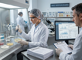 Microbiologists and QA QC Team
