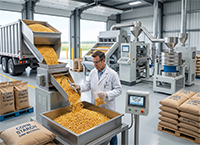Maize Flour / Cornflour processing