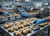 Ginger processing